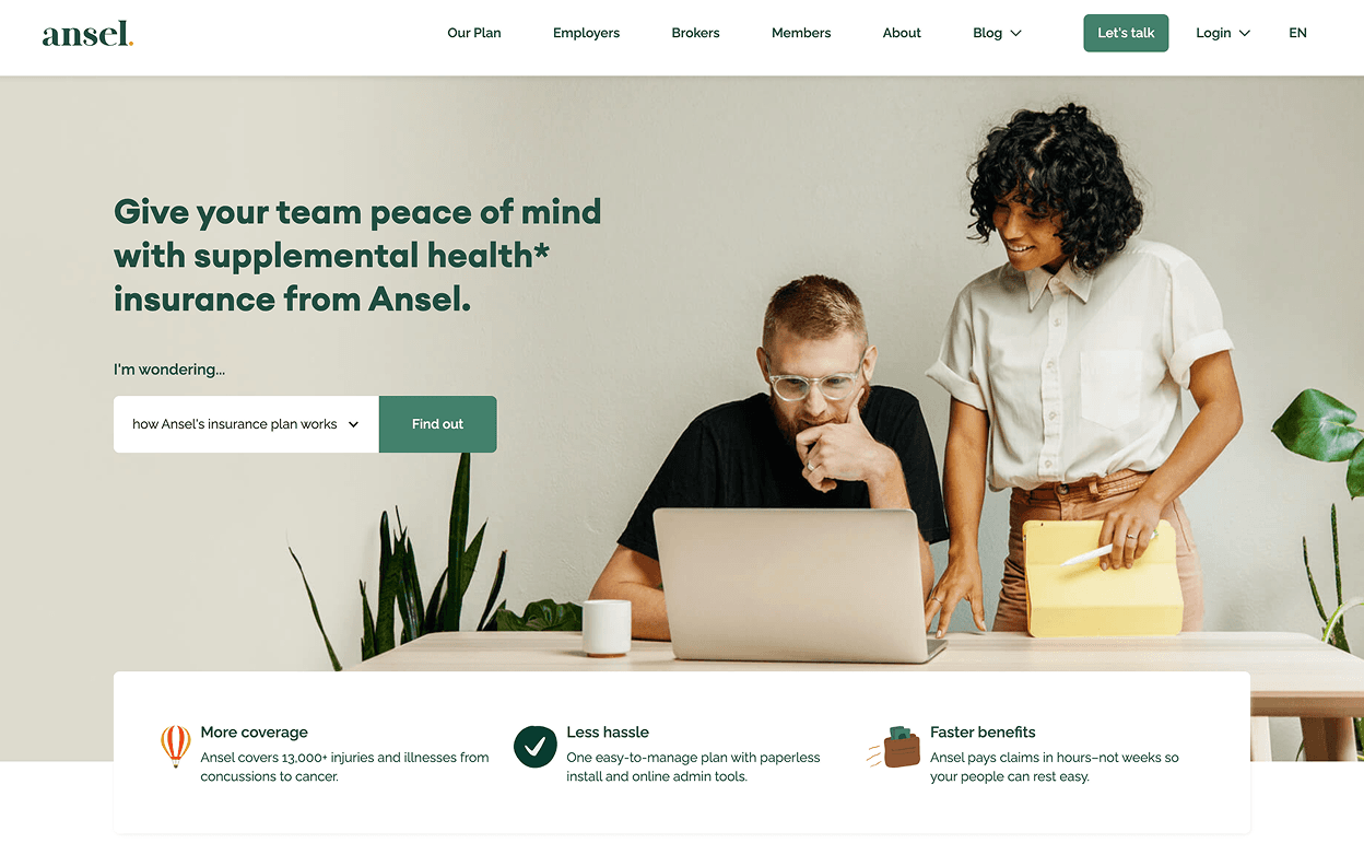 Ansel - Health Insurance Digital Ecosystem