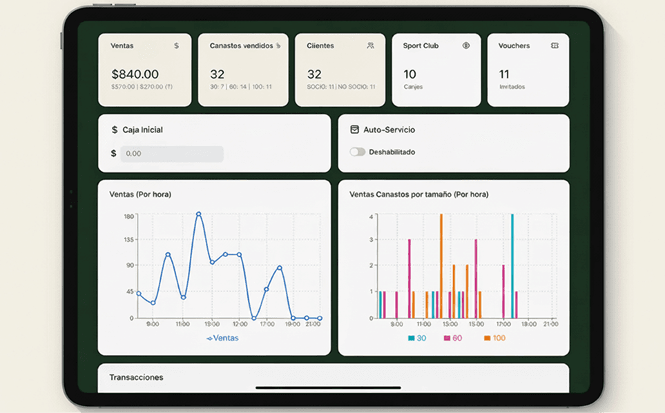R&O Golf Range - Driving Range Management System